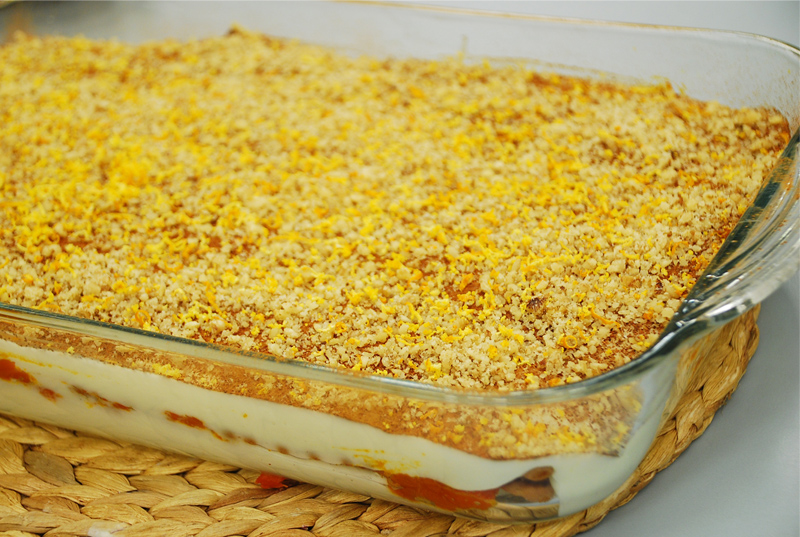Balkabaklı mozaik pasta Balkabaklı mozaik pasta