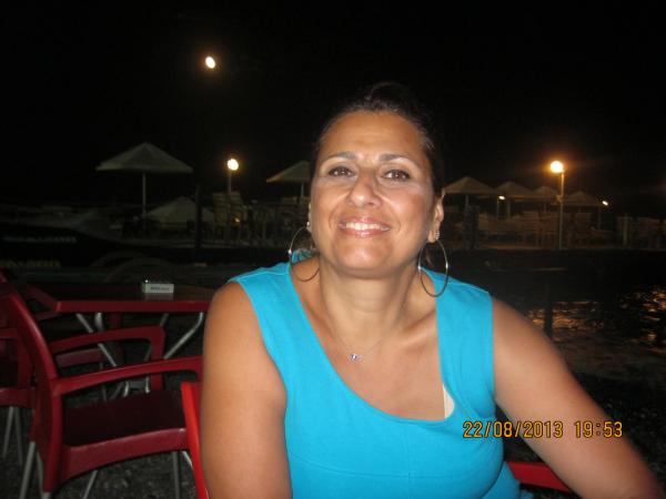 Sahilde çay bahcesinde