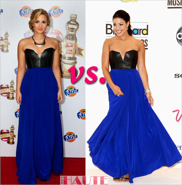 Who-rocked-it-hotter-Demi-Lovato-vs.-Jordin-Sparks-in-Mason-Leather-Bustier-Dress.jpg