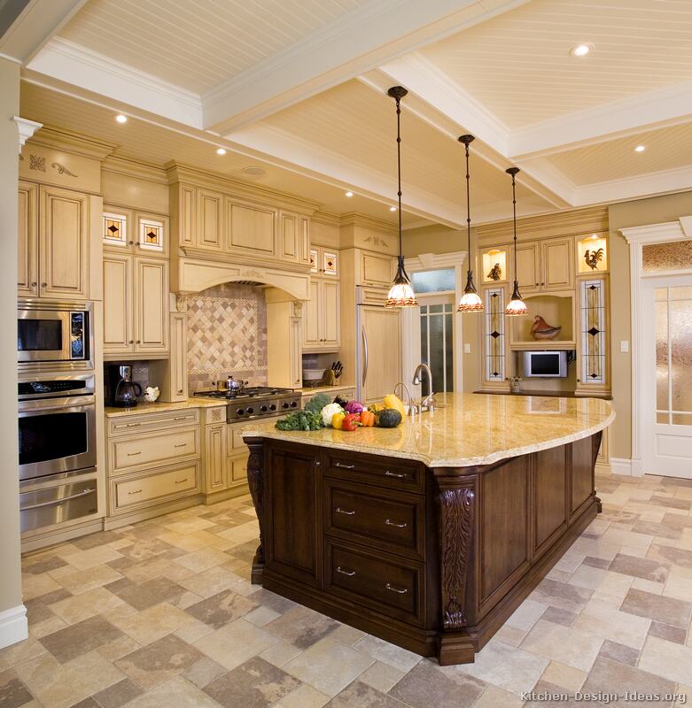 kitchen-cabinets-traditional-two-tone-125-b1759680-antique-white-wood-hood-island-luxury.jpg